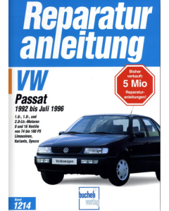 VW Passat IV B4 Benziner (92-96) Reparaturanleitung Bucheli 1214