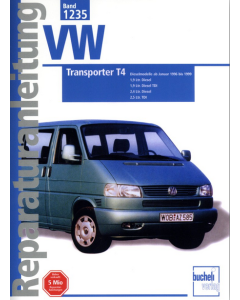 VW Transporter T4 Diesel (96-99) Reparaturanleitung Bucheli 1235