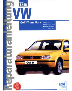 VW Golf IV / Bora 1.8 / 2.3 Liter (98-01) Reparaturanleitung Bucheli 1248