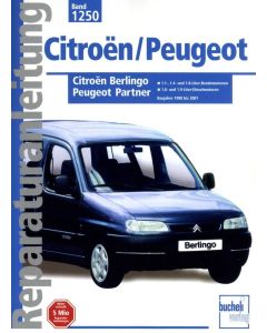 Citroën Berlingo / Peugeot Partner (98-01) Reparaturanleitung Bucheli 1250