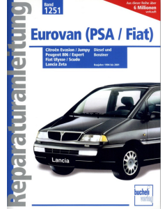 Eurovan 806 Expert/Evasion/Jumpy/Ulysse/Scudo/Zeta Reparaturanleitung Bucheli 1251