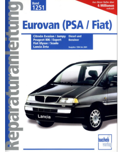 Eurovan 806 Expert/Evasion/Jumpy/Ulysse/Scudo/Zeta Reparaturanleitung Bucheli 1251