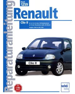 Renault Clio 2 Benziner und Diesel (98-02) Reparaturanleitung Bucheli 1259