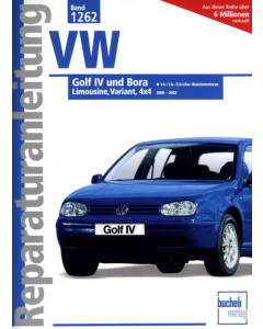 VW Golf IV / VW Bora Benziner (00-02) Reparaturanleitung Bucheli 1262