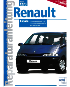 Renault Espace (97-03) Reparaturanleitung Bucheli 1270
