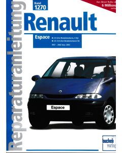 Renault Espace (97-03) Reparaturanleitung Bucheli 1270