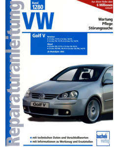 VW Golf V 1K (03-08) Reparaturanleitung Bucheli 1280