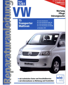 VW Transporter T5 Multivan (03-10) Reparaturanleitung Bucheli 1281