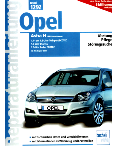 Opel Astra H Benziner (04-10) Reparaturanleitung  Bucheli 1292