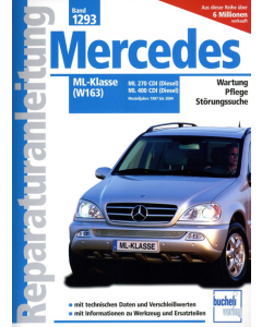 Mercedes ML 270 CDI / ML 400 CDI W163 Reparaturanleitung Bucheli 1293