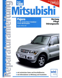 Mitsubishi Pajero V60 (99-03) Reparaturanleitung Bucheli 1300