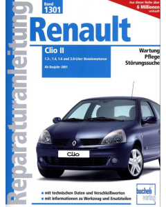 Renault Clio II (01-09) Reparaturanleitung Bucheli 1301