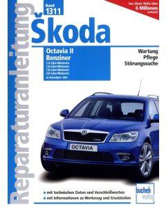 Skoda Octavia II Benziner (04-13) Reparaturanleitung Bucheli 1311