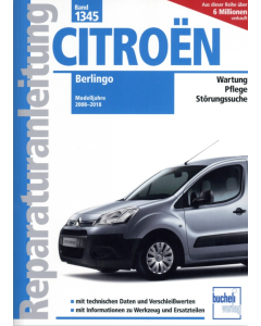 Citroen Berlingo (08-18) Reparaturanleitung Bucheli 1345