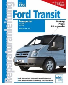 Ford Transit Transporter 2,2L 2,4L (13-18) Reparaturanleitung Bucheli 1350