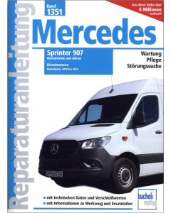 Mercedes Sprinter 907 - Dieselmotoren (19-23) Reparaturanleitung Bucheli 1351