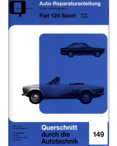 Fiat 124 Sport - Spider / Coupè  Reparaturanleitung Bucheli 149