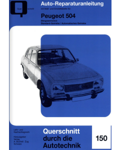 Peugeot 504 Reparaturanleitung Bucheli 150