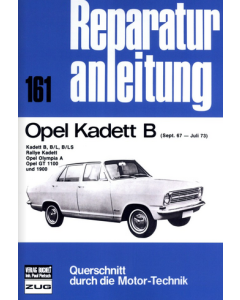 Opel Kadett B (67-73) Reparaturanleitung Bucheli 161