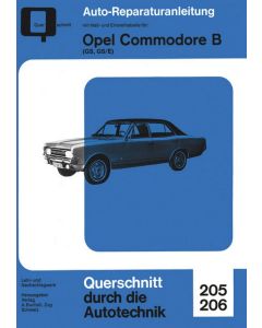 Opel Commodore B / GS / GSE (71-77) Reparaturanleitung Bucheli 205