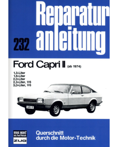 Ford Capri II (ab 1974) Reparaturanleitung Bucheli 232