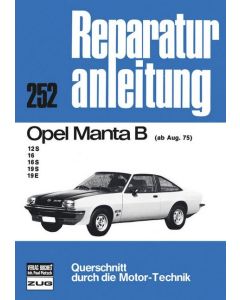 Opel Manta B  12S / 16 / 16S / 19S / 19E (75>) - Reparaturanleitung