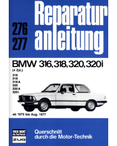 BMW 316/318/320/320i (ab 1975 bis 08.1977) Reparaturanleitung Bucheli 276