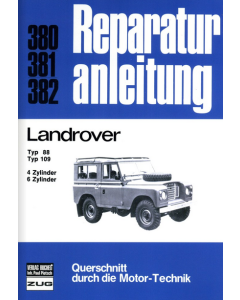 Landrover Series III Typ 88 / Typ 109 (71-84) Reparaturanleitung Bucheli 380