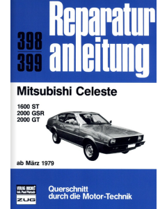 Mitsubishi Celeste (ab 03.1979) Reparaturanleitung Bucheli 398