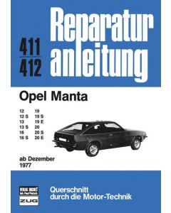 Opel Manta B (77>) Reparaturanleitung Bucheli 411