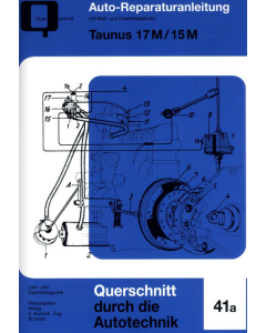 Ford Taunus 17M P2/15M G4/Lieferwagen (ab 1957) Reparaturanleitung Bucheli 41a
