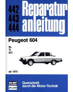 Peugeot 604 (ab 1975) Reparaturanleitung Bucheli 442