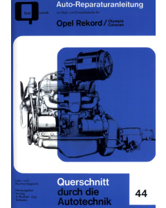 Opel Rekord Olympia / Caravan (53-63) Reparaturanleitung Bucheli 44