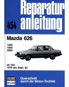 Mazda 626 (ab 10.1978 - 09.1982) Reparaturanleitung Bucheli 454