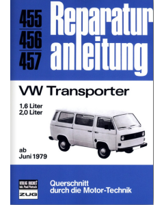 VW Transporter T3 1.6 / 2,0 Liter (79>) Reparaturanleitung Bucheli 455