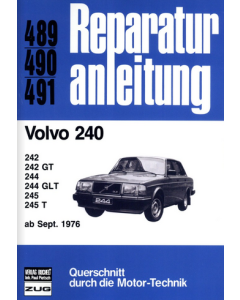 Volvo 240 / 242 / 244 / 245 (76>) Reparaturanleitung Bucheli 489