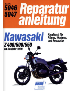 Kawasaki Z 400 500 550 Reparaturanleitung Bucheli 5046