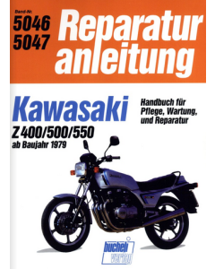 Kawasaki Z 400 500 550 Reparaturanleitung Bucheli 5046