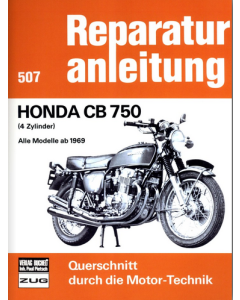 Honda CB 750 / 4 Zylinder (69>) Reparaturanleitung Bucheli 507