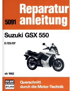 Suzuki GSX 550 (ab1982) Reparaturanleitung Bucheli 5091