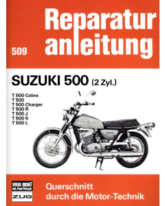 Suzuki 500 (2 Zyl.) Reparaturanleitung Bucheli 509