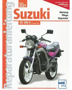 Suzuki GS 500 E (89>) Reparaturanleitung Bucheli 5121