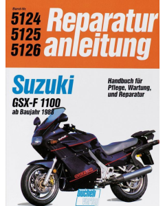 Suzuki GSX 1100 FL (ab 1988) Reparaturanleitung Bucheli 5124