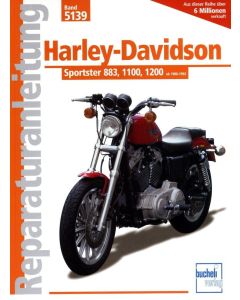 Harley Davidson Sportster 883 1100 1200 (86-92) Reparaturanleitung Bucheli 5139