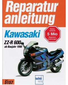 Kawasaki ZZ-R 600  (90>) Reparaturanleitung Bucheli 5157