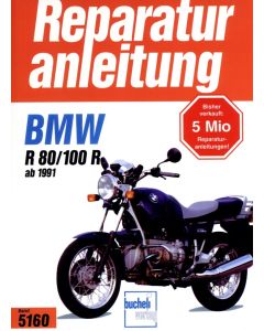 BMW R 80 / 100 R (91>) Reparaturanleitung Bucheli 5160