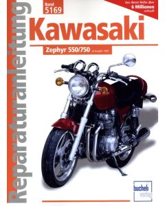 Kawasaki Zephyr 550 / 750 (90>) Reparaturanleitung Bucheli 5169