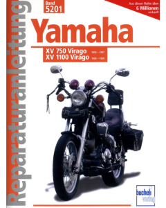 Yamaha Virago XV 750 (92-97) XV 1100 (89-99) Reparaturanleitung Bucheli 5201