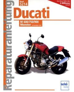 Ducati M 600/750/900 Monster (93>) Reparaturanleitung Bucheli 5214