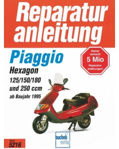 Piaggio Hexagon (95>) Reparaturanleitung Bucheli 5216